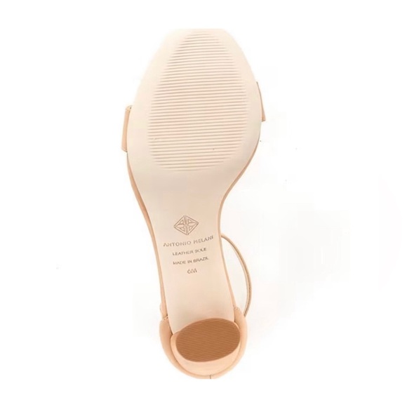 NWT Carolinne Nubuck Leather Ankle Strap Heels size 10 - Picture 5 of 10